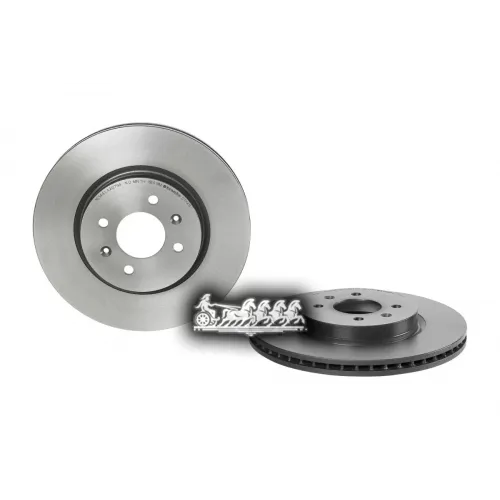 Диск Тормозной Kia Rio 17- Перед.вент. D=280 Brembo 