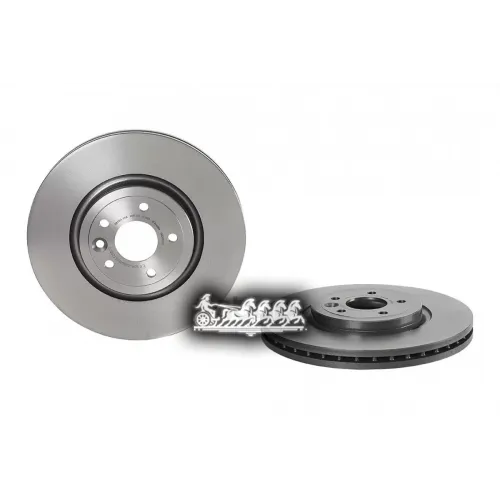 Диск Тормозной Jaguar Xe/Xf 15- Перед.вент. Brembo 