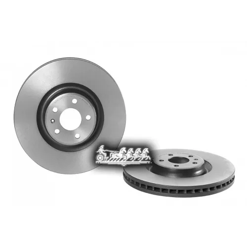 Диск Тормозной Audi A6/A7 11- Перед.вент. (Мин. 2 Шт.) Brembo 