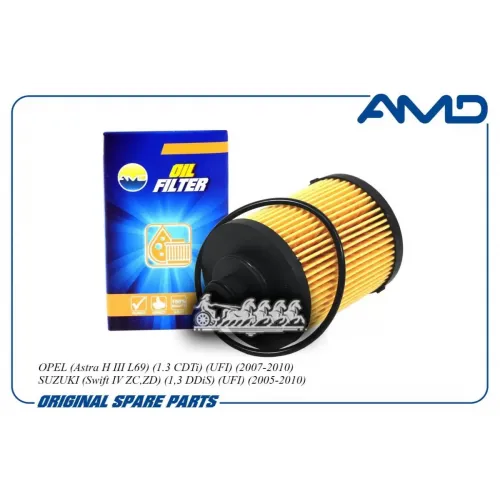 Фильтр Масляный Opel Astra H -10 AMD 