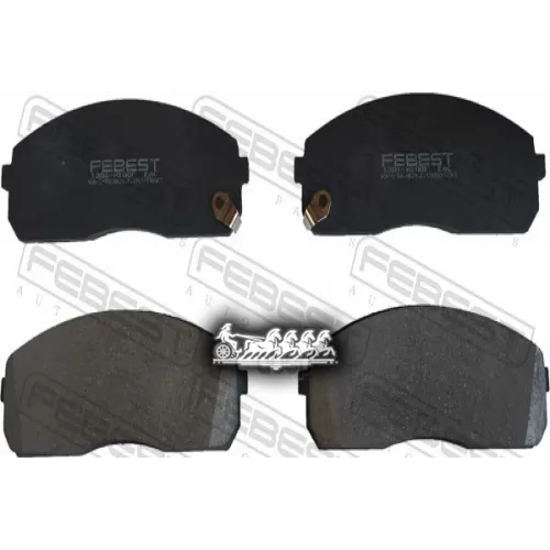 Колодки Тормозные Передние Febest 1201-H100F