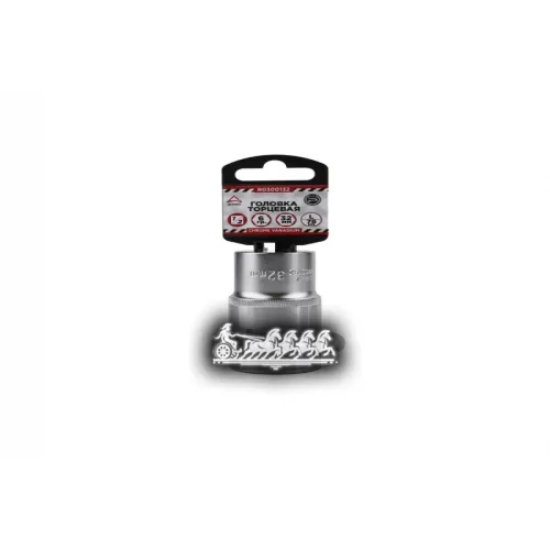 Головка 1/2 6-И Гр. 32 Мм L=78 Мм Удлиненная На Холдере ARNEZI 