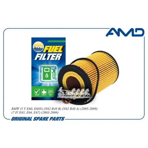 Фильтр Масляный Bmw 5(E60) AMD 