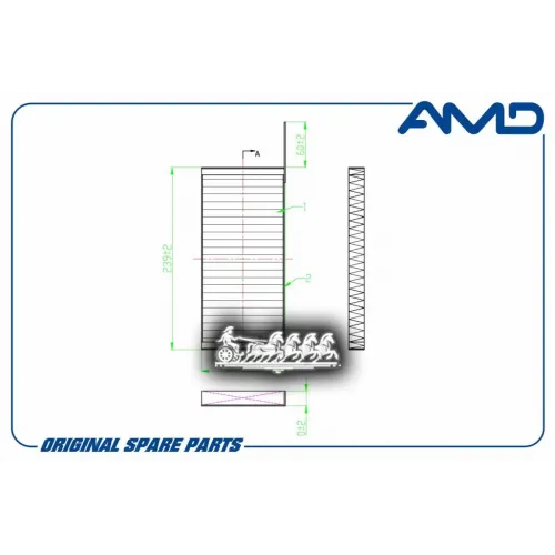 Фильтр Салонный AMD 