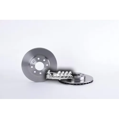 Диск Тормозной Chevrolet Aveo/Spark 06- Вент. Перед. Brembo 