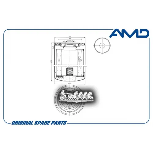 Фильтр Масляный AMD 