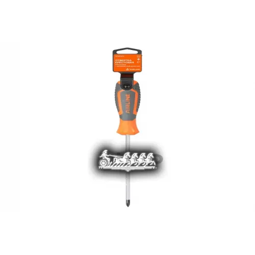 Отвертка Крестовая Ph1x125мм, Магнитный Наконечник, Пласт.подвес AIRLINE 