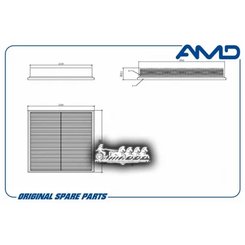 Фильтр Воздушный AMD 