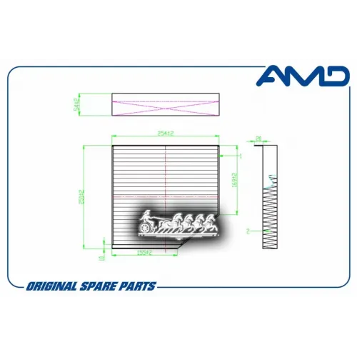 Фильтр Салонный AMD 