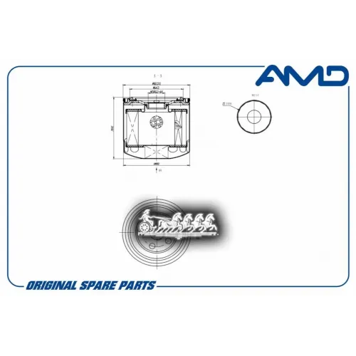 Фильтр Масляный AMD 