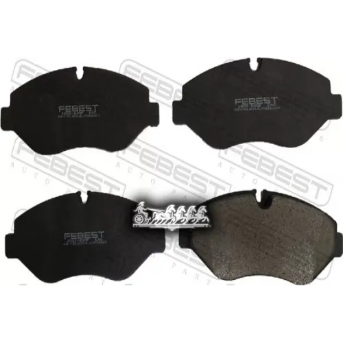 Колодки Тормозные Передние Febest 1601-639F
