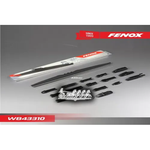 Щётка С/О 430Мм 17 Зимняя. Крепление 15 В 1 FENOX 