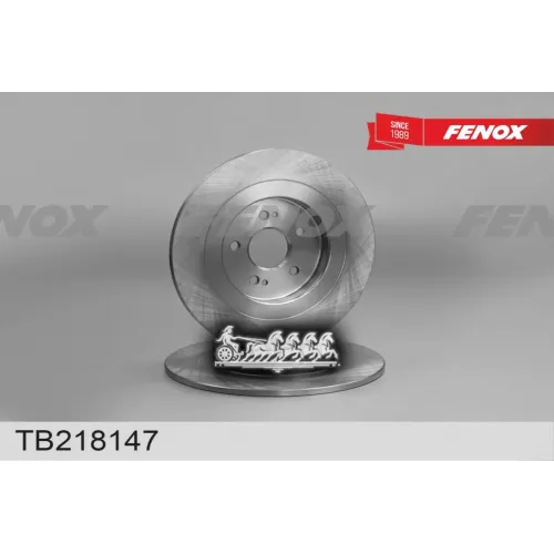 Диск Тормозной Chery Tiggo 8 19- Задн. FENOX 