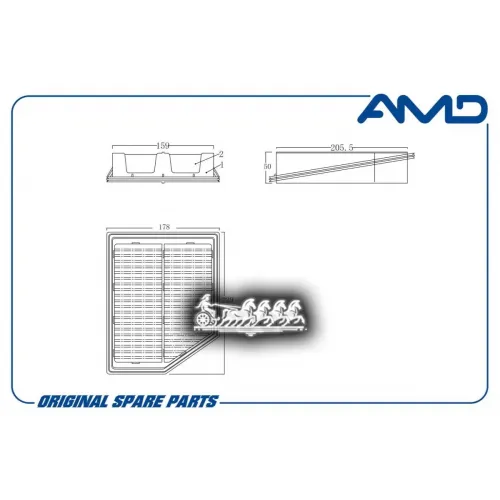 Фильтр Воздушный AMD 