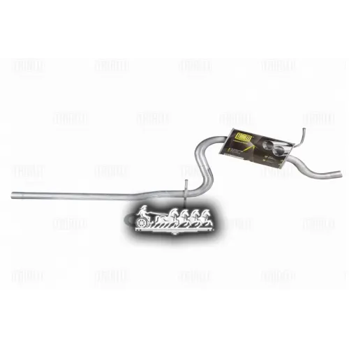 Резонатор Vw Jetta (11-) 1.2I/1.6I (Алюм. Сталь) Trialli EAM 0394