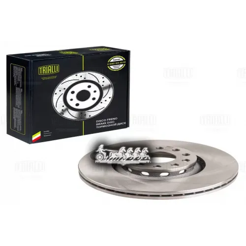 Диск Торм. Для А/М Audi A4 (00-)/A6 (97-)/Vw Passat (96-) Перед. D=312 (Df 180131) Trialli 