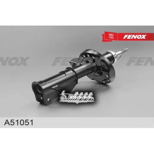 Амортизатор Chevrolet Cruze 09- Перед.лев. FENOX 