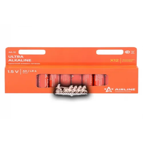 Батарейки Lr6/Aa Щелочные 12 Шт. AIRLINE 