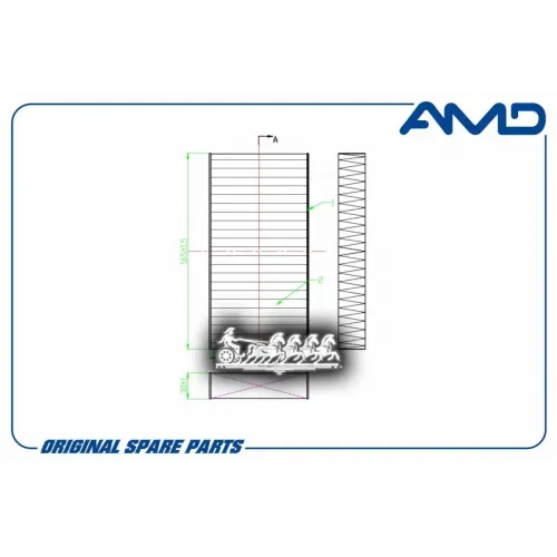 Фильтр Салонный AMD 