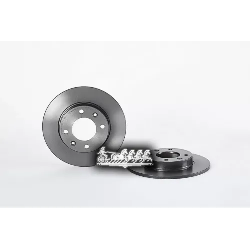 Диск Тормозной Psa C2/C3/C4/307 00- Задн. 247Мм. Brembo 