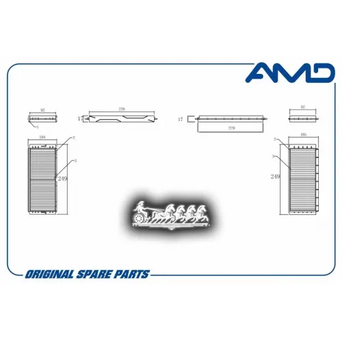 Фильтр Салонный AMD 