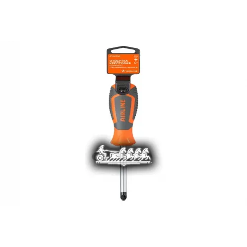 Отвертка Крестовая Pz3x100мм, Магнитный Наконечник, Пласт.подвес AIRLINE 