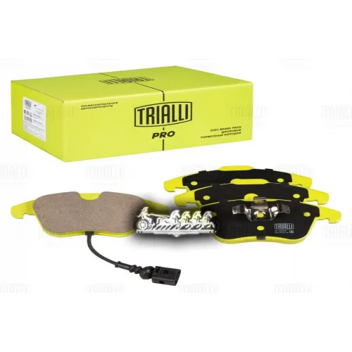 Колодки Тормозные Дисковые (Керам.)С Датчиком Pro Перед Trialli 