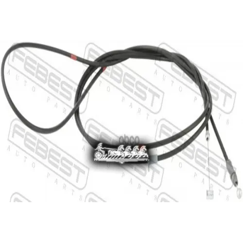 Трос Замка Капота Toyota Land Cruiser Prado J150 09- Febest 01101-GDJ150F
