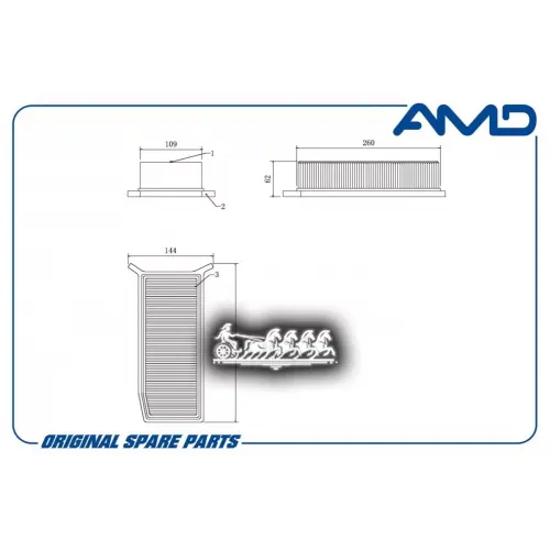 Фильтр Воздушный AMD 