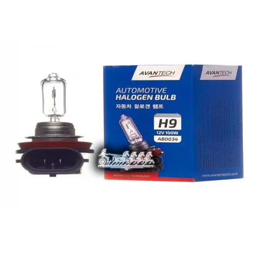 Лампа H9 12V 100W AVANTECH 