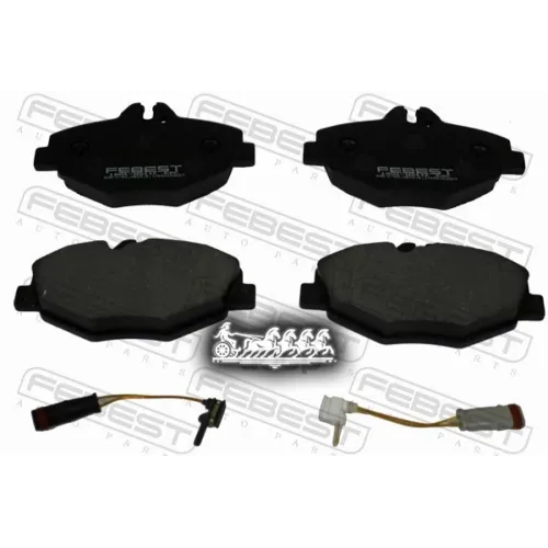 Колодки Тормозные Передние Febest 1601-W211F