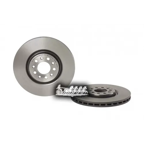 Диск Тормозной Jeep Cherokee 14- Перед. (Мин. 2 Шт.) Brembo 