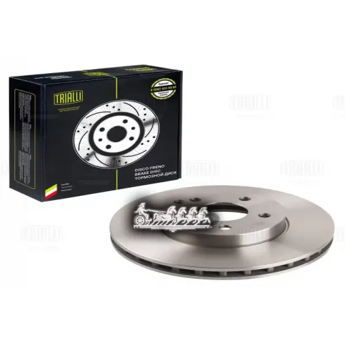 Диск Тормозной Mb W211/S211 02- Перед. D=295 Trialli 