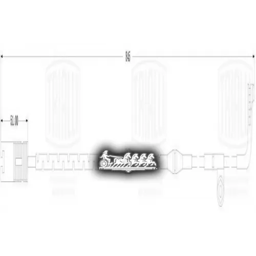 Датчик Износа Торм. Колодок Bmw 7(E65) Задн. Trialli 