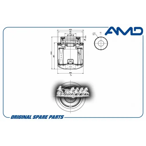 Фильтр Масляный AMD 