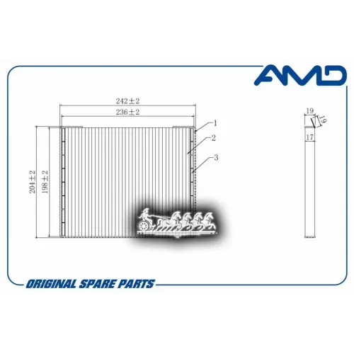 Фильтр Салонный AMD 