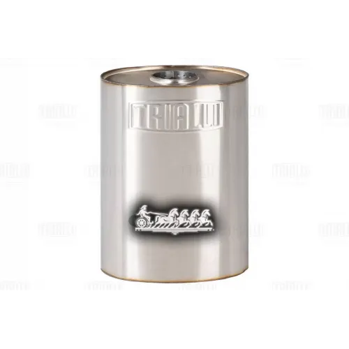 Глушитель Универс. (Овал 125X175) L 380 D 52 (1-Вход 1-Выход) (Нерж. Сталь) Trialli EMM 20I38052