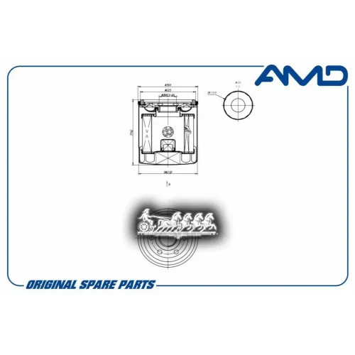 Фильтр Масляный AMD 