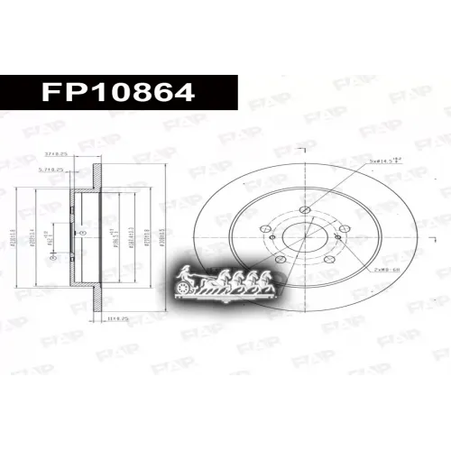 Диск Тормозной Geely Atlas 18- FAP 