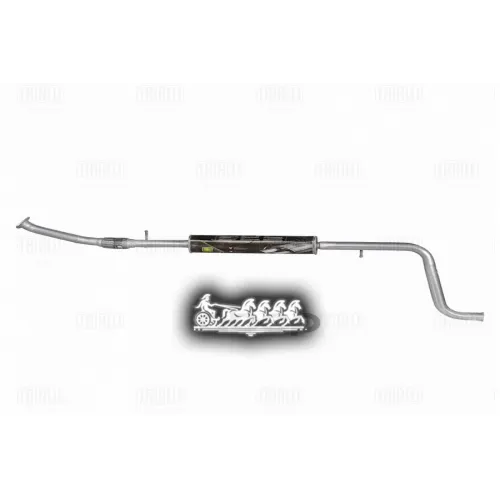 Резонатор Lada Vesta (15-) (D Трубы 51Мм) (Алюм. Сталь) T-Sport Trialli EAM 1114