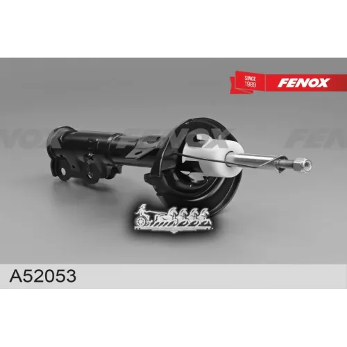 Амортизатор Ford Fiesta Vi 08- Пер.прав.газ. FENOX 
