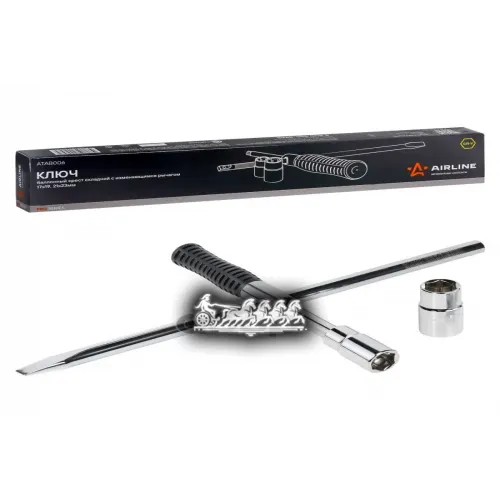 Ключ Баллонный Крест Складной С Изменяющимся Рычагом 17*19, 21*23 Мм Pro AIRLINE 