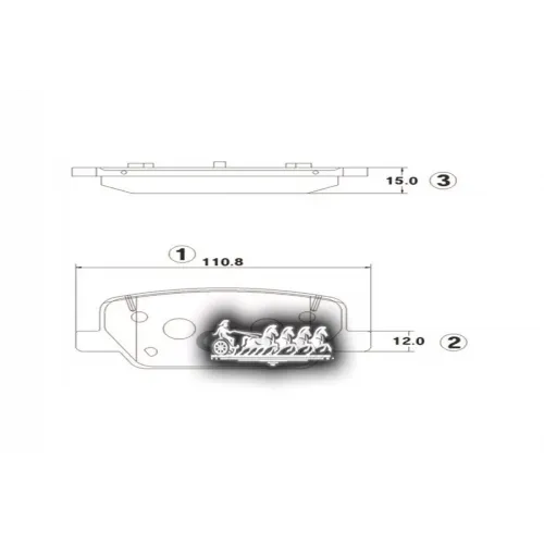 / Ckkh-74 Колодки Тормозные Зад CTR 