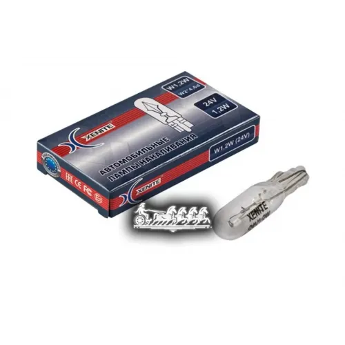 Лампа Накаливания W1,2W (24V) (Цена За 1 Шт.) Xenite 