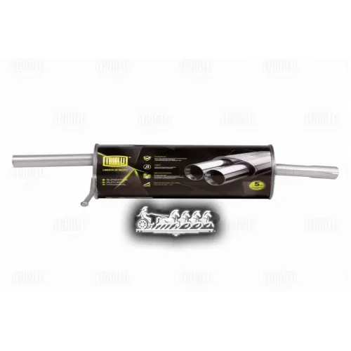 Глушитель Осн. Алюм. Для А/М Renault Duster (10-) 2Wd (Emm 0903) Trialli 