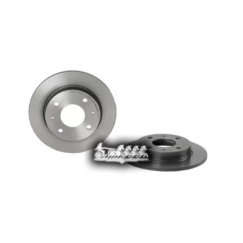 Диск Тормозной Mitsubishi Colt 04- 1.1-1.5 Задн. Brembo 