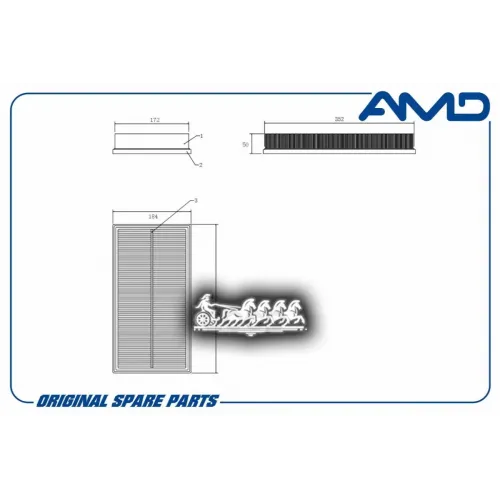 Фильтр Воздушный AMD 