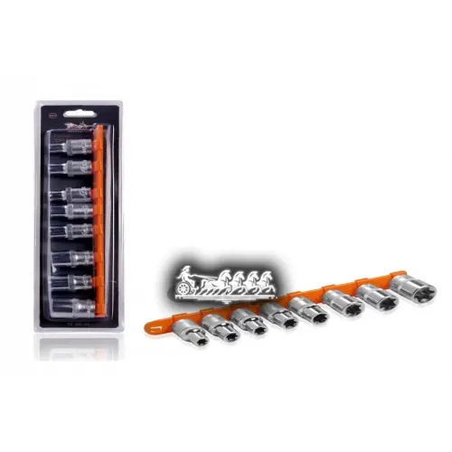 Набор Головок 1/2 Dr Torx E10-E24 На Подвесе 8 Предметов (At-Bs-34) AIRLINE 