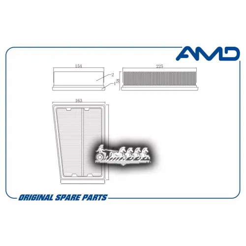 Фильтр Воздушный AMD 