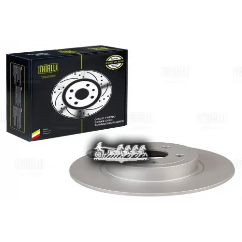 Диск Торм. Для А/М Land Rover Range Rover Evoque (16-) Зад. D=317 (Окраш.) (Df 190444) Trialli 